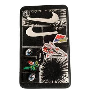 Nike Mighty Swooshers Anime Hook & Loop Patches And Board